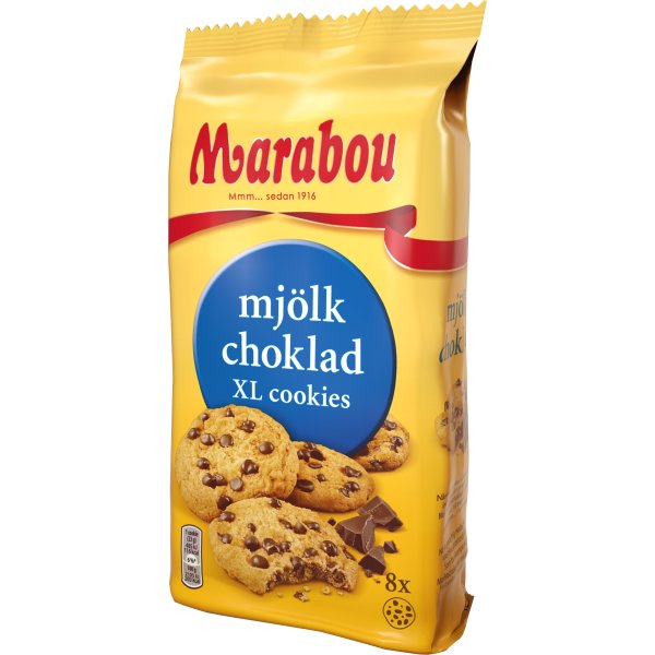 Marabou Cookies Milk Choko, 184 g