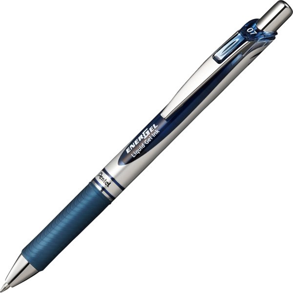 Pentel Energel BL77 Rollerpen | 0,7 | Blåsort