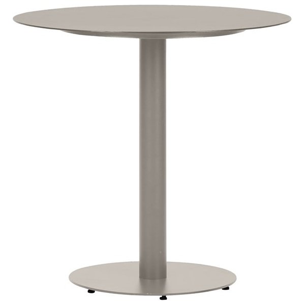 Hector Cafebord Ø70 cm, metal, grå