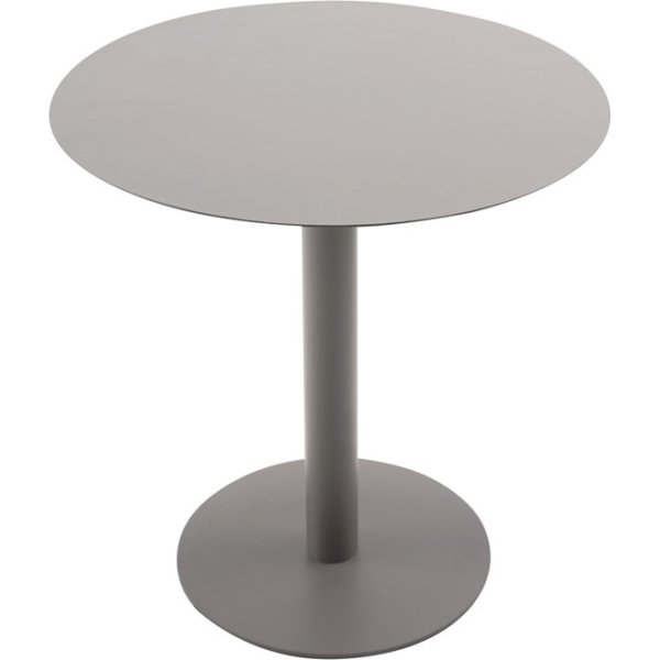 Hector Cafebord Ø70 cm, metal, grå