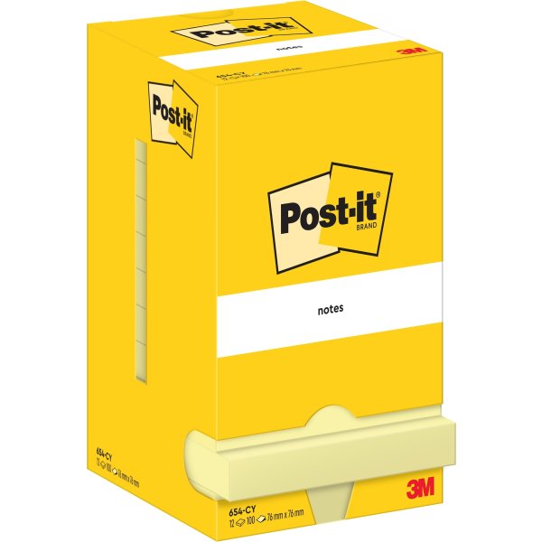 Post-it Notes | 76x76 mm | Gul