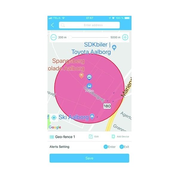 Zmartgear GSM GPS Tracker med ledning