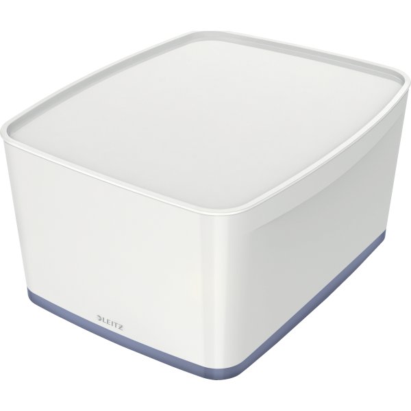 Leitz MyBox förvaringsbox Large vit/grå