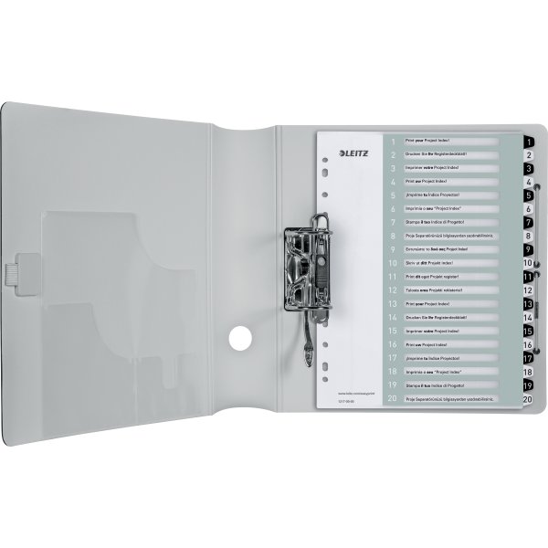 Leitz WOW utskrivbart Register A4+ 1-20