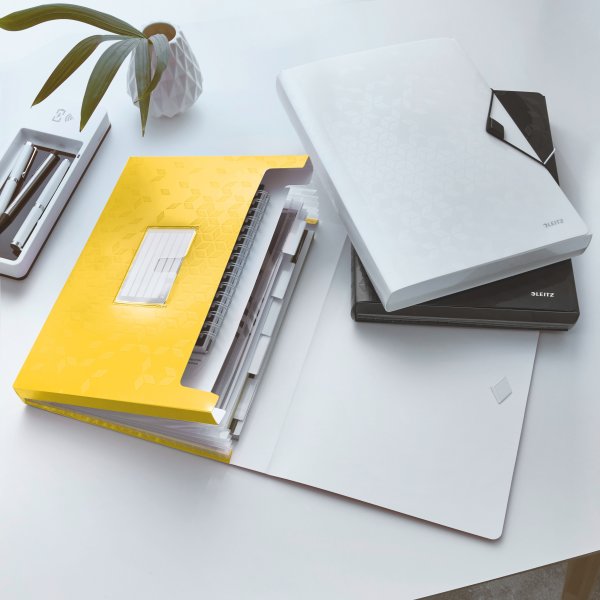Leitz WOW Projektmapp | A4 | Gul