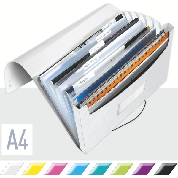 Leitz WOW Projektmapp | A4 | Vit