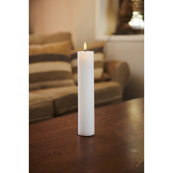 Sirius Sille Exclusive LED Lys, Ø5 x H25 cm, Hvid