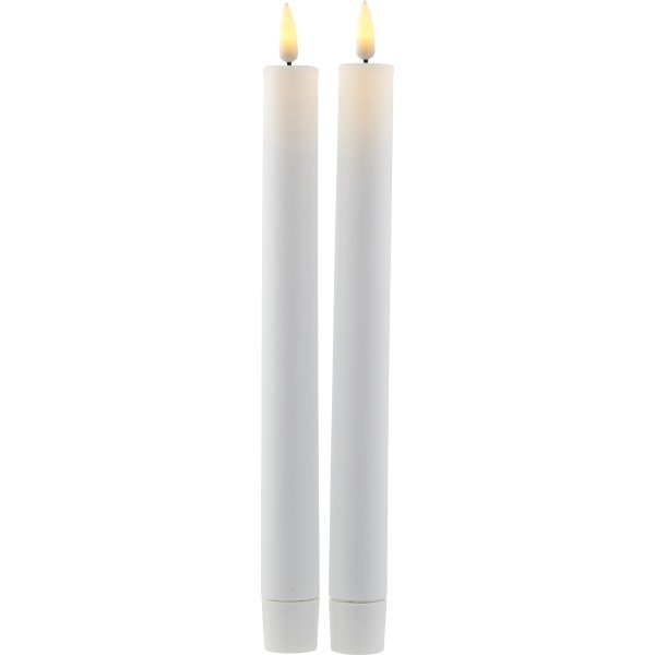 Sille Tall LED Lys, H25 cm, Hvid
