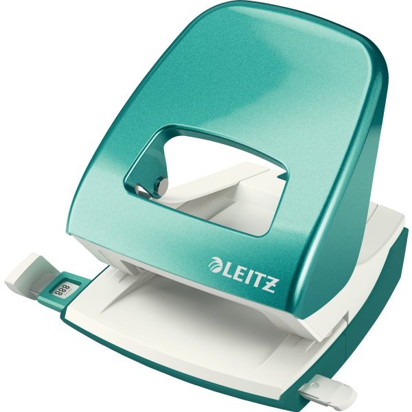 Leitz 5008 WOW Hulapparat | 30 ark | Isblå