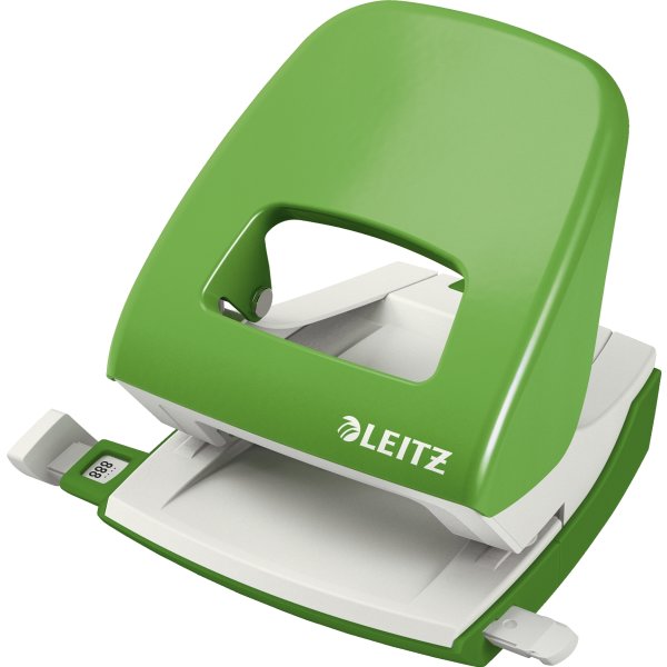 Leitz 5008 Hulapparat | 30 ark | Lys grøn