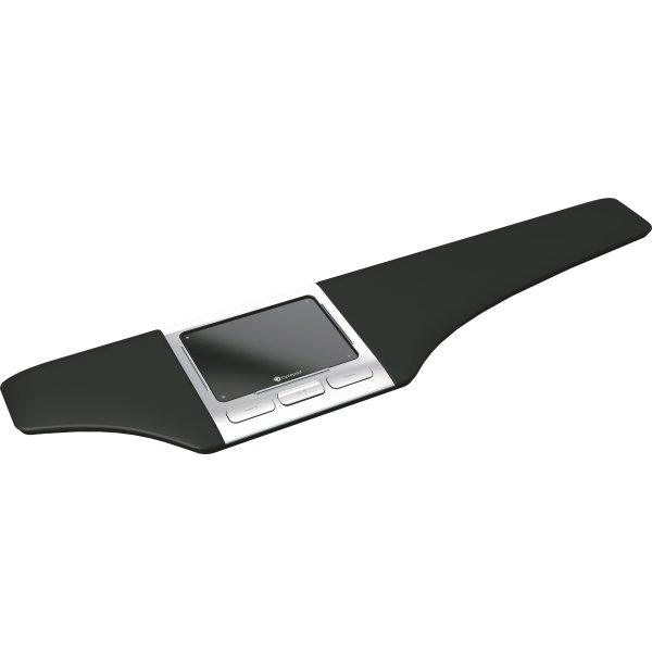 Optapad original ergonomisk mus, sort/sølvgrå