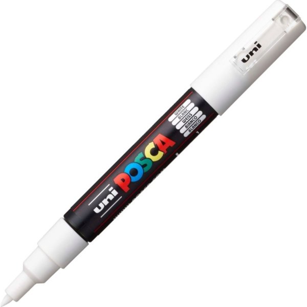 Posca Marker | PC-1M | EF | 0,7-1 mm | White
