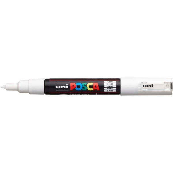 Posca Marker | PC-1M | EF | 0,7-1 mm | White
