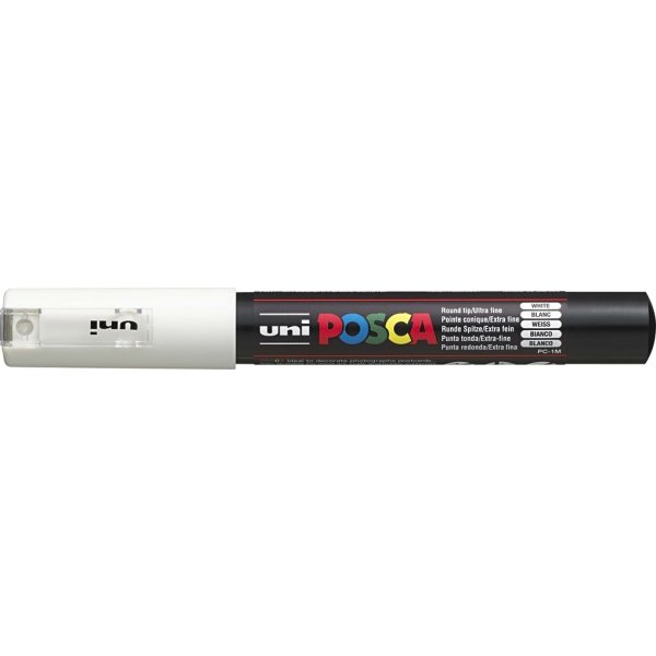 Posca Marker | PC-1M | EF | 0,7-1 mm | Hvid