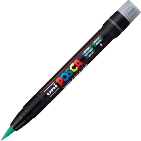 Posca Marker | PCF350 | Brush | 1-10 mm | Green
