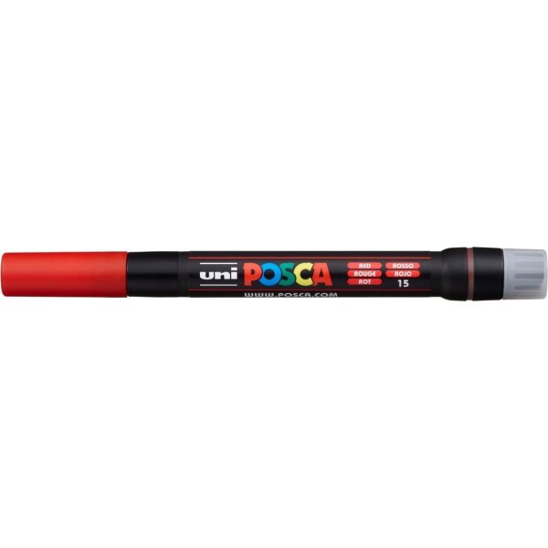 Posca Marker | PCF350 | Brush | 1-10 mm | Red