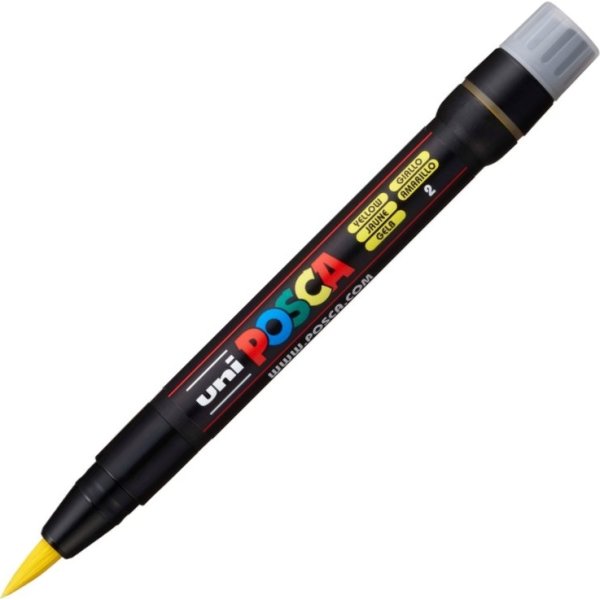Posca Marker | PCF350 | Brush | 1-10 mm | Yellow