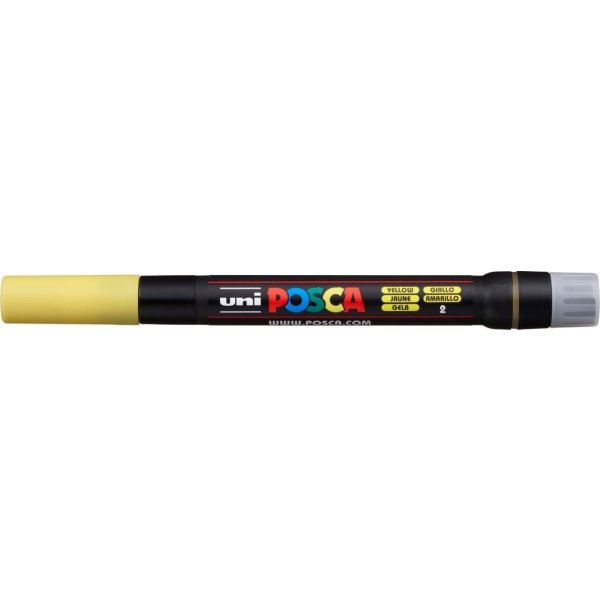 Posca Marker | PCF350 | Brush | 1-10 mm | Yellow