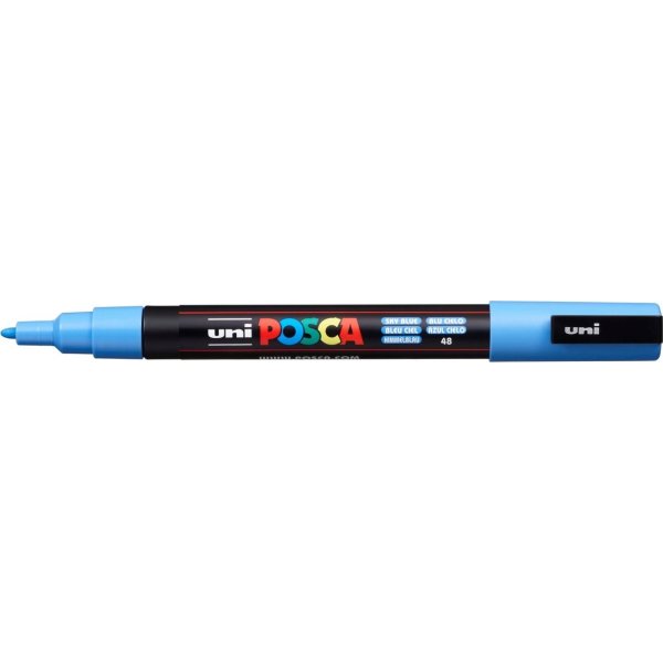 Posca Marker | PC-3M | F | 1,3 mm | Himmelblå