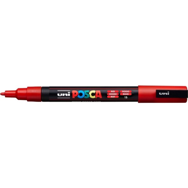 Posca Marker | PC-3M | F | 1,3 mm | Red
