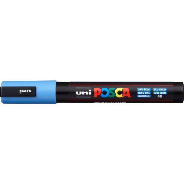 Posca Marker | PC-5M | M | 2,5 mm | Himmelblå