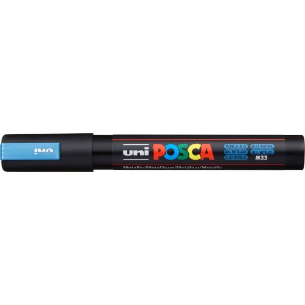Posca Marker | PC-5M | M | 2,5 mm | Metal blå