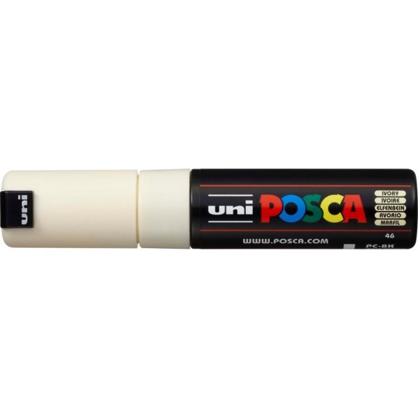 Posca Marker | PC-8K | B | 8 mm | Ivory