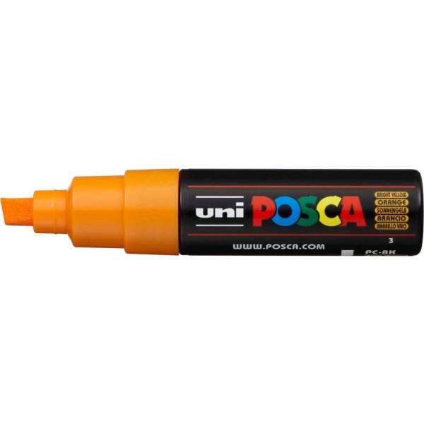 Posca Marker | PC-8K | B | 8 mm | Bright yellow