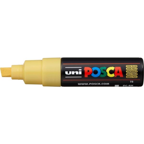 Posca Marker | PC-8K | B | 8 mm | Straw yellow