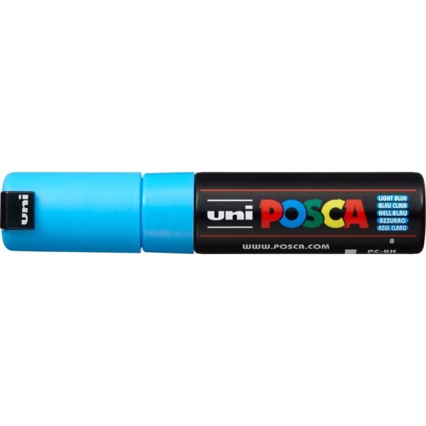 Posca Marker | PC-8K | B | 8 mm | Light blue