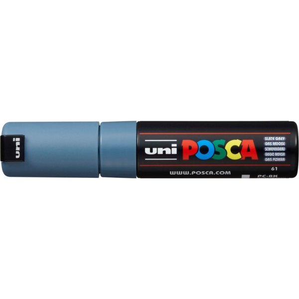 Posca Marker | PC-8K | B | 8 mm | Slate grey