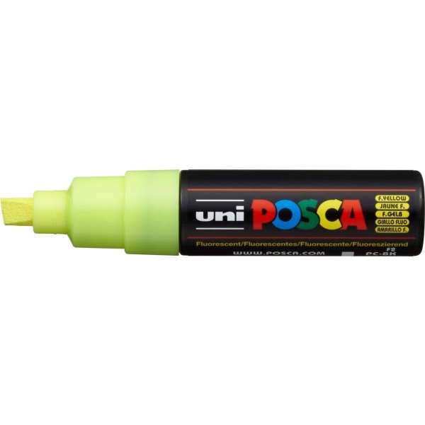 Posca Marker | PC-8K | B | 8 mm | Fluo yellow