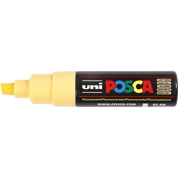 Posca Marker | PC-8K | B | 8 mm | Neon lys orange