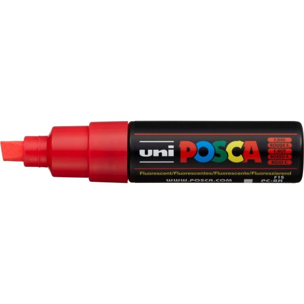 Posca Marker | PC-8K | B | 8 mm | Fluo red