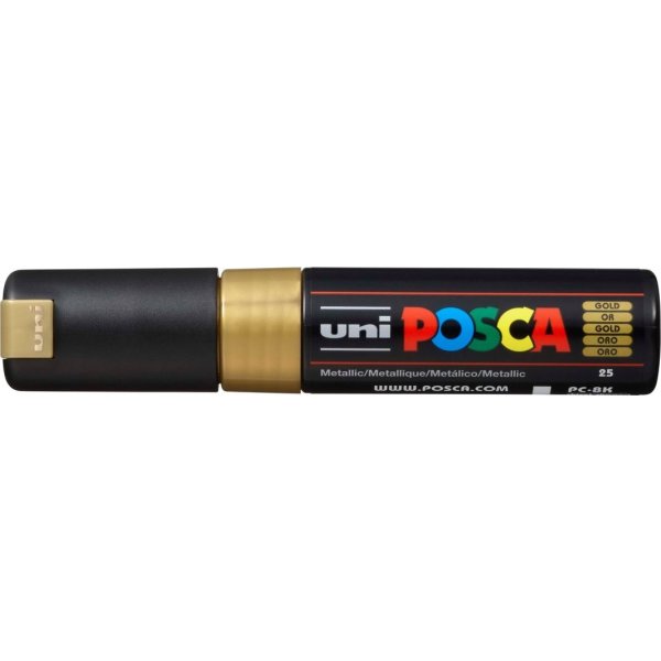 Posca Marker | PC-8K | B | 8 mm | Gold