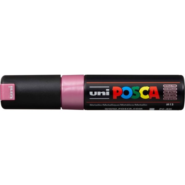 Posca Marker | PC-8K | B | 8 mm | Metal pink