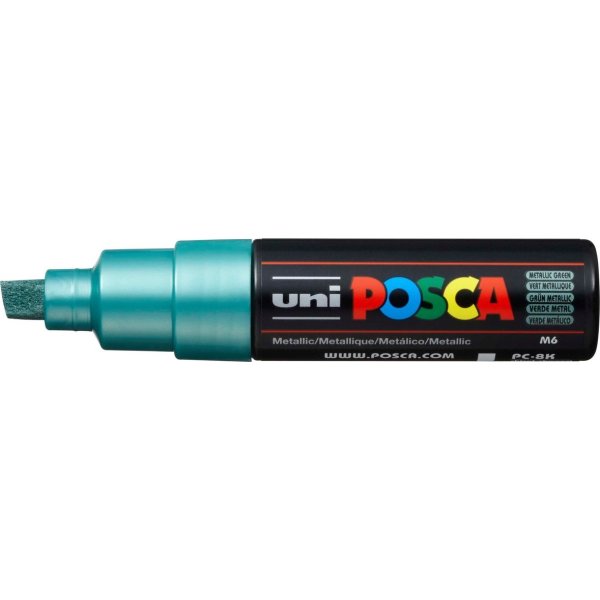 Posca Marker | PC-8K | B | 8 mm | Metallic green