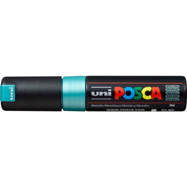 Posca Marker | PC-8K | B | 8 mm | Metallic green