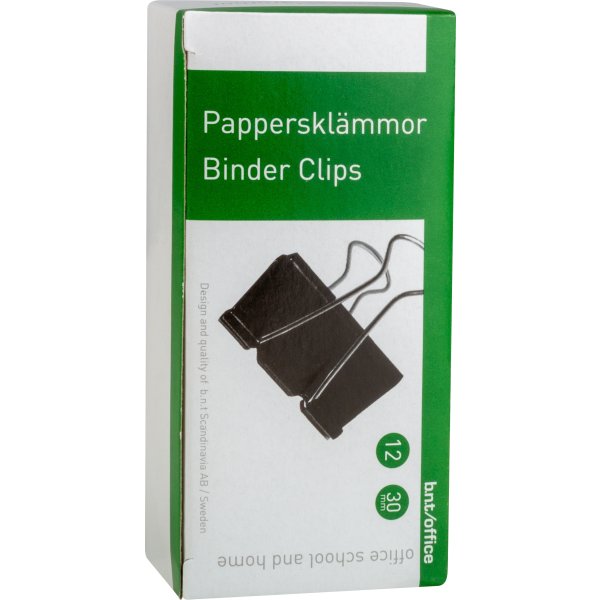 Office Foldback Brevclips | 30 mm | 12 stk.
