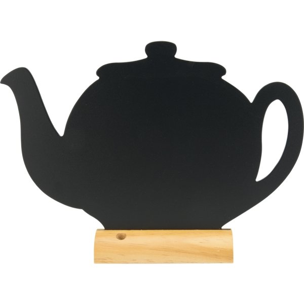 Securit Silhuette Wood Bordskilt | Teapot