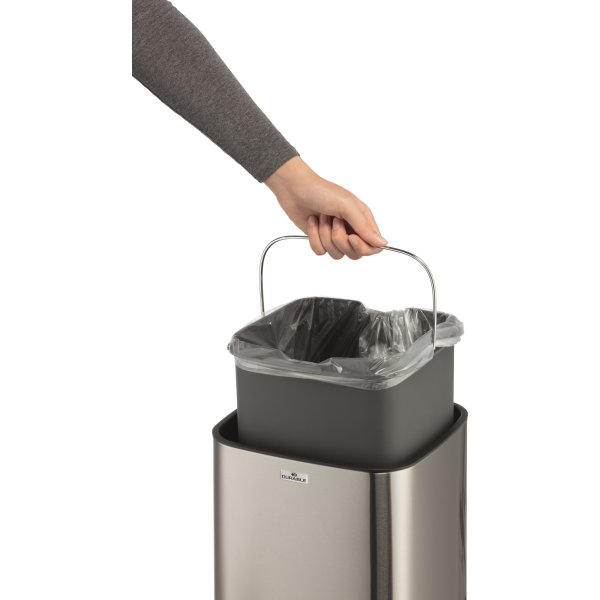 Durable sensorbehållare | Beröringsfri | 12 L