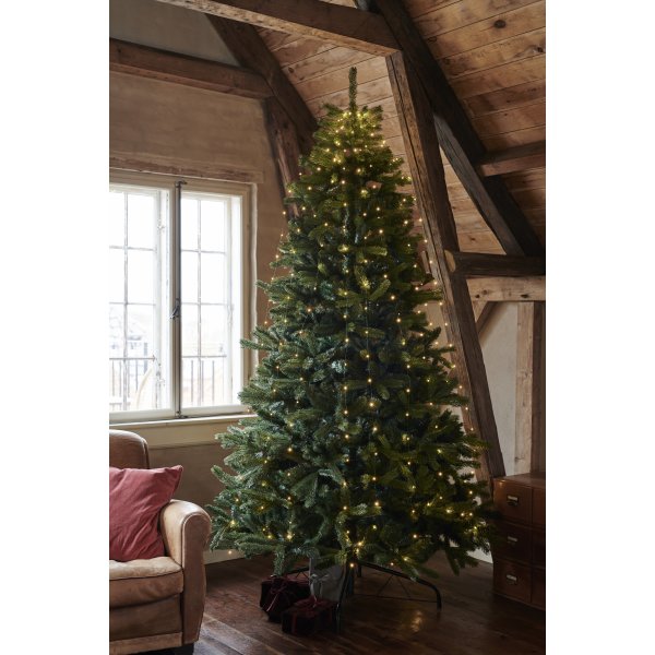 Knirke Tree-Top Lyskæde, 312 LED, L240 cm, Hvid