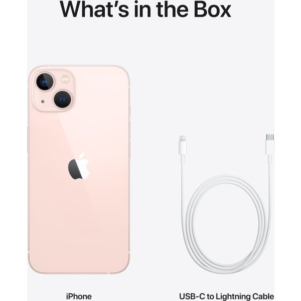 Apple iPhone 13, 512GB, lyserød