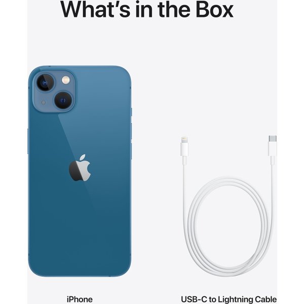 Apple iPhone 13, 256GB, blå