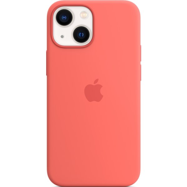 Apple iPhone 13 mini silikone cover, pink pomelo