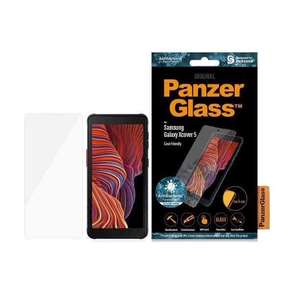 PanzerGlass Samsung Galaxy Xcover 5, (CF), sort