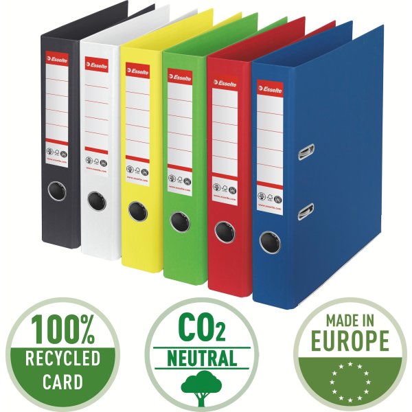 Esselte No.1 CO2-komp. brevordner | 50mm | Grøn