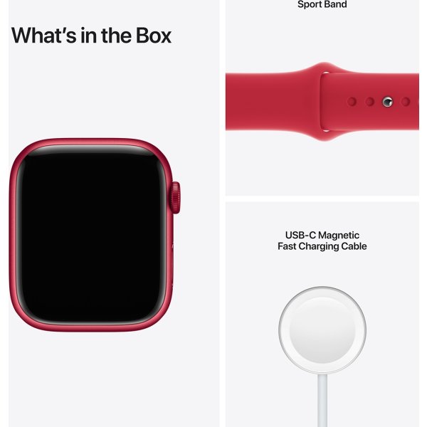 Apple Watch Series 7 (GPS+4G), 45mm, (PRODUCT)RED