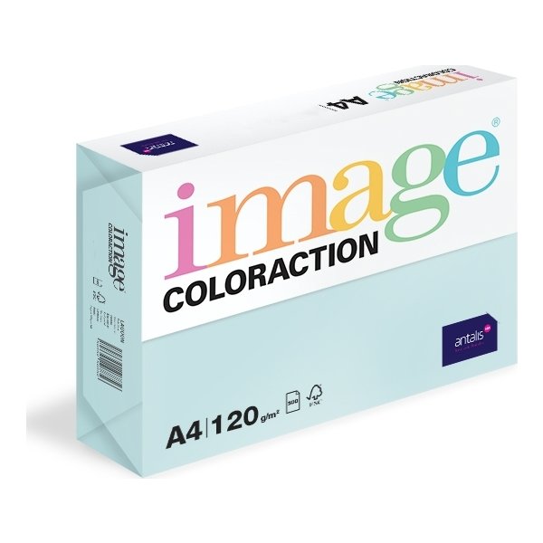 Image Coloraction A4, 120g, 250ark, azurblå