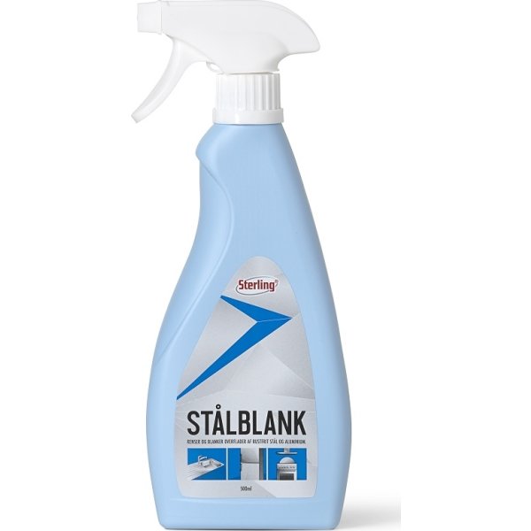 Sterling Spray | Stålblank | 500 ml